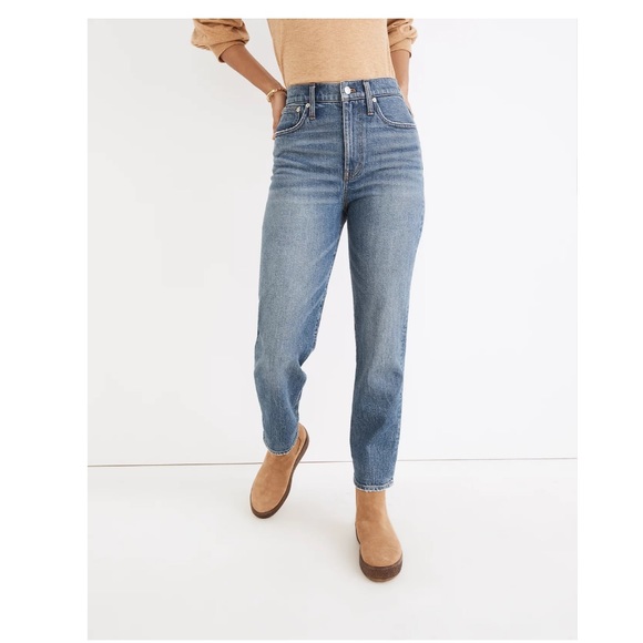 Madewell The Perfect Vintage Jean in Belbury Wash: TENCEL™ Denim Edition - Picture 4 of 10